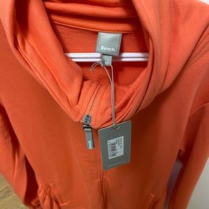 Bench funnel neck zip up sweater